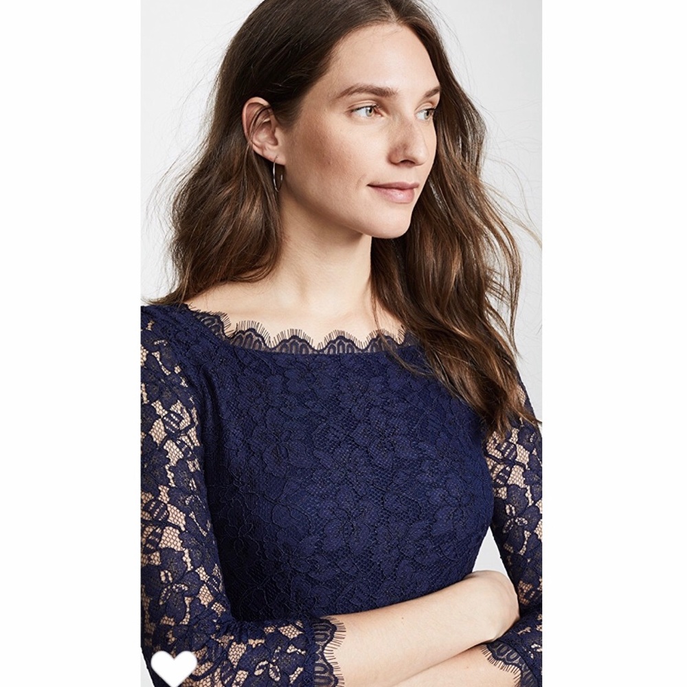DVF Lace Party Dress LIKE NEW! - Picture 4 of 7